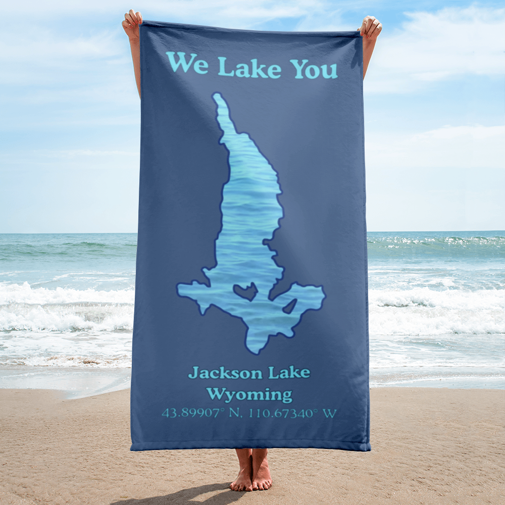 Jackson Lake Beach Towel