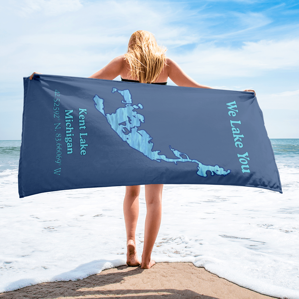 Kent Lake Beach Towel