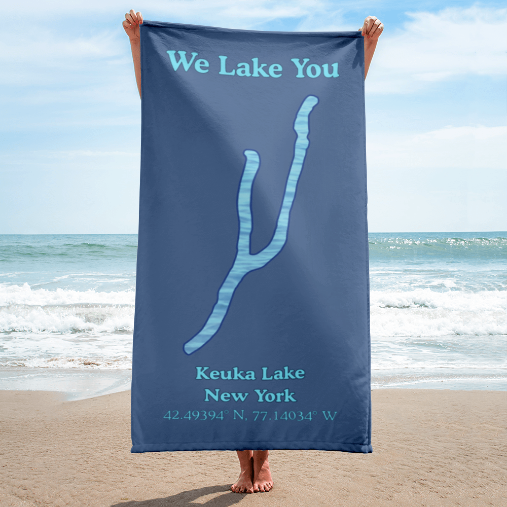 Keuka Lake Beach Towel