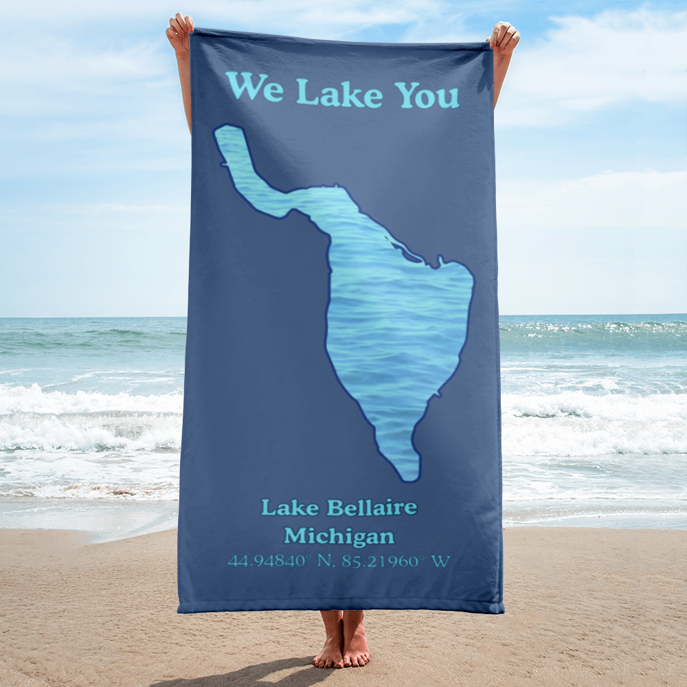 Lake Bellaire Beach Towel