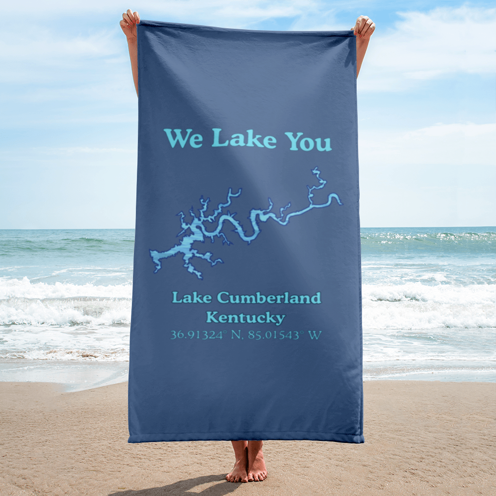 Lake Cumberland Beach Towel