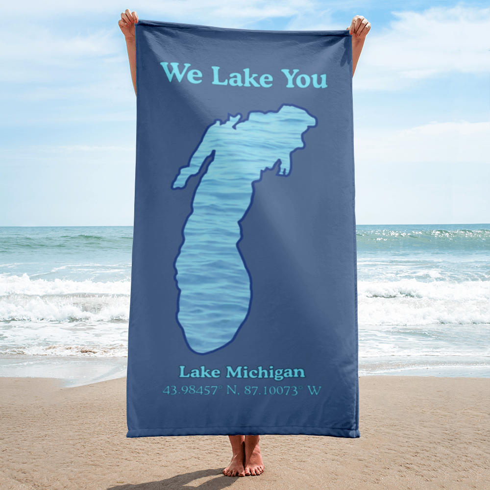 Lake Michigan Beach Towel