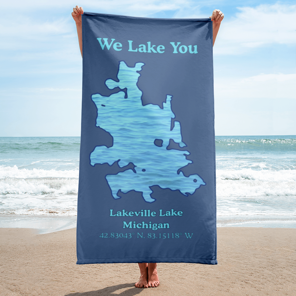 Lakeville Lake Beach Towel