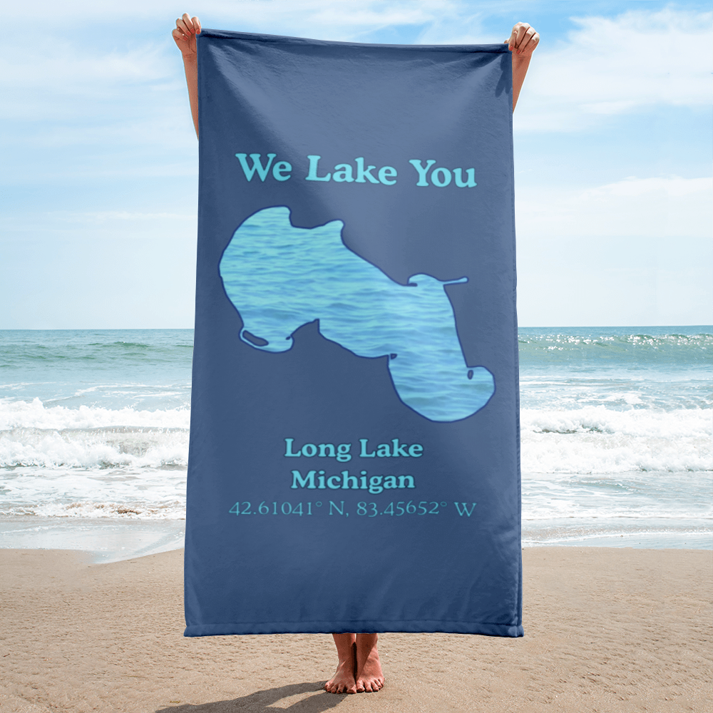 Long Lake Beach Towel