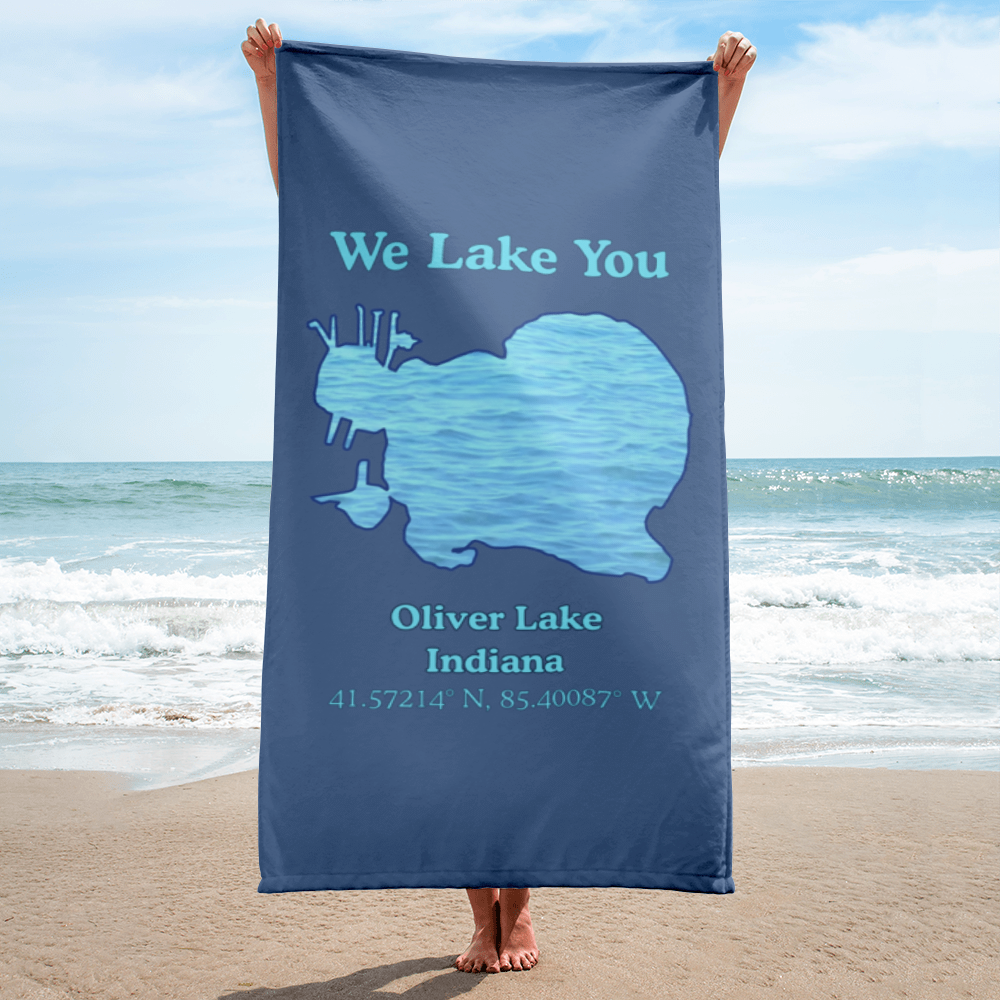Oliver Lake Beach Towel