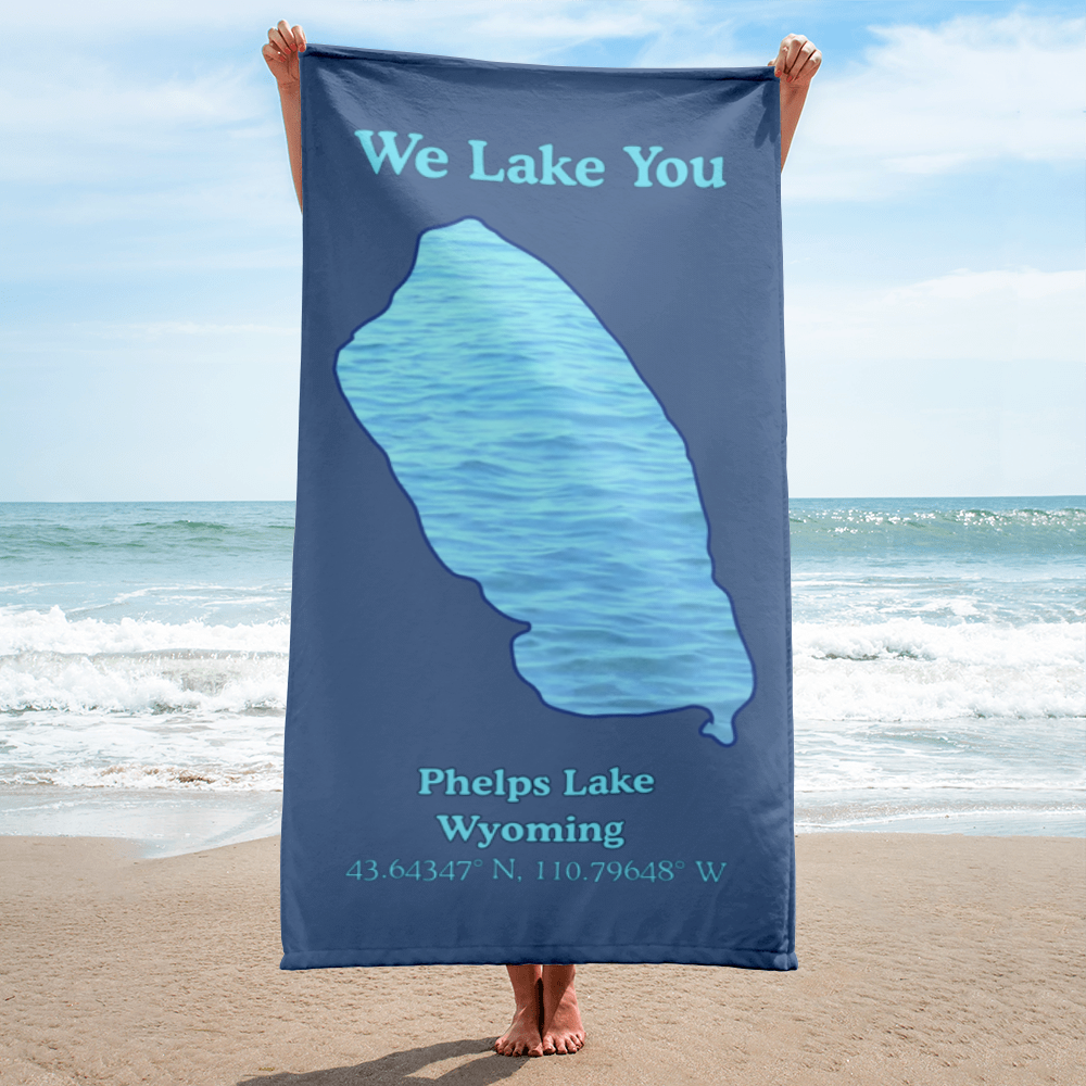 Phelps Lake Beach Towel