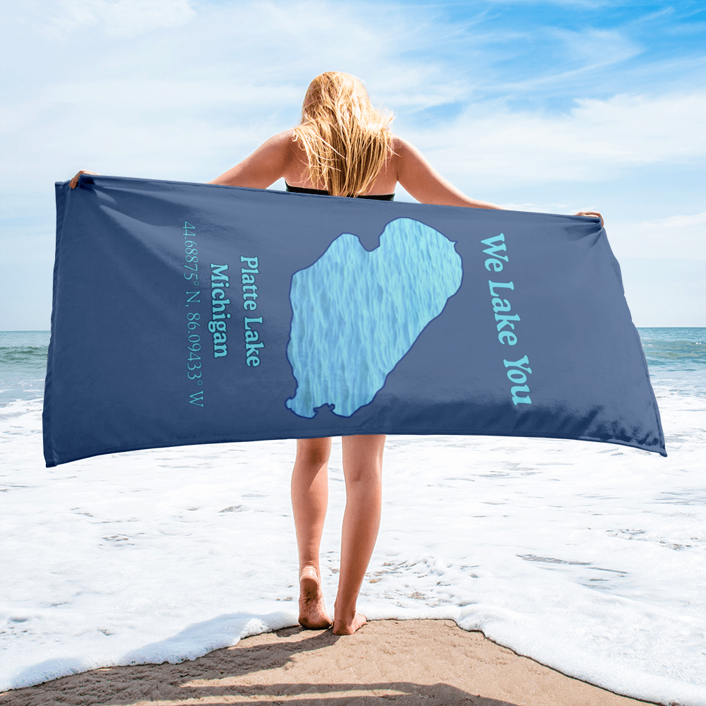 Platte Lake Beach Towel
