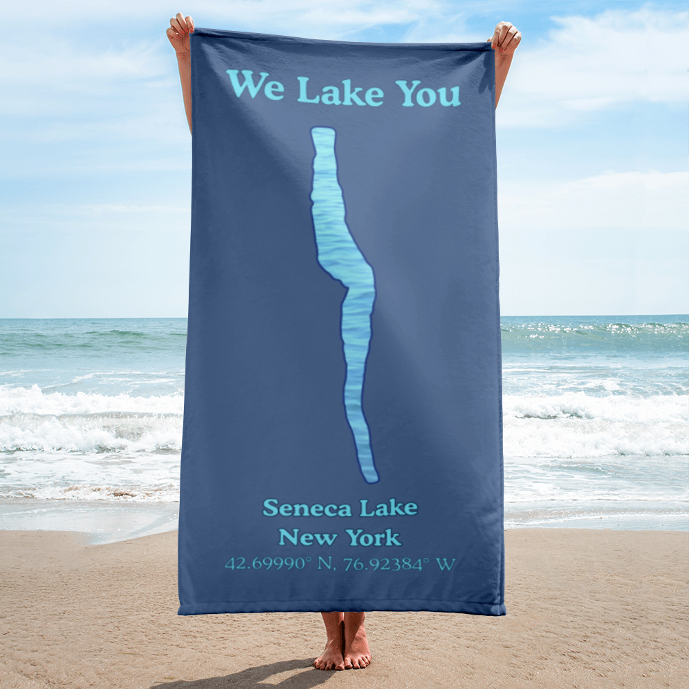 Seneca Lake Beach Towel