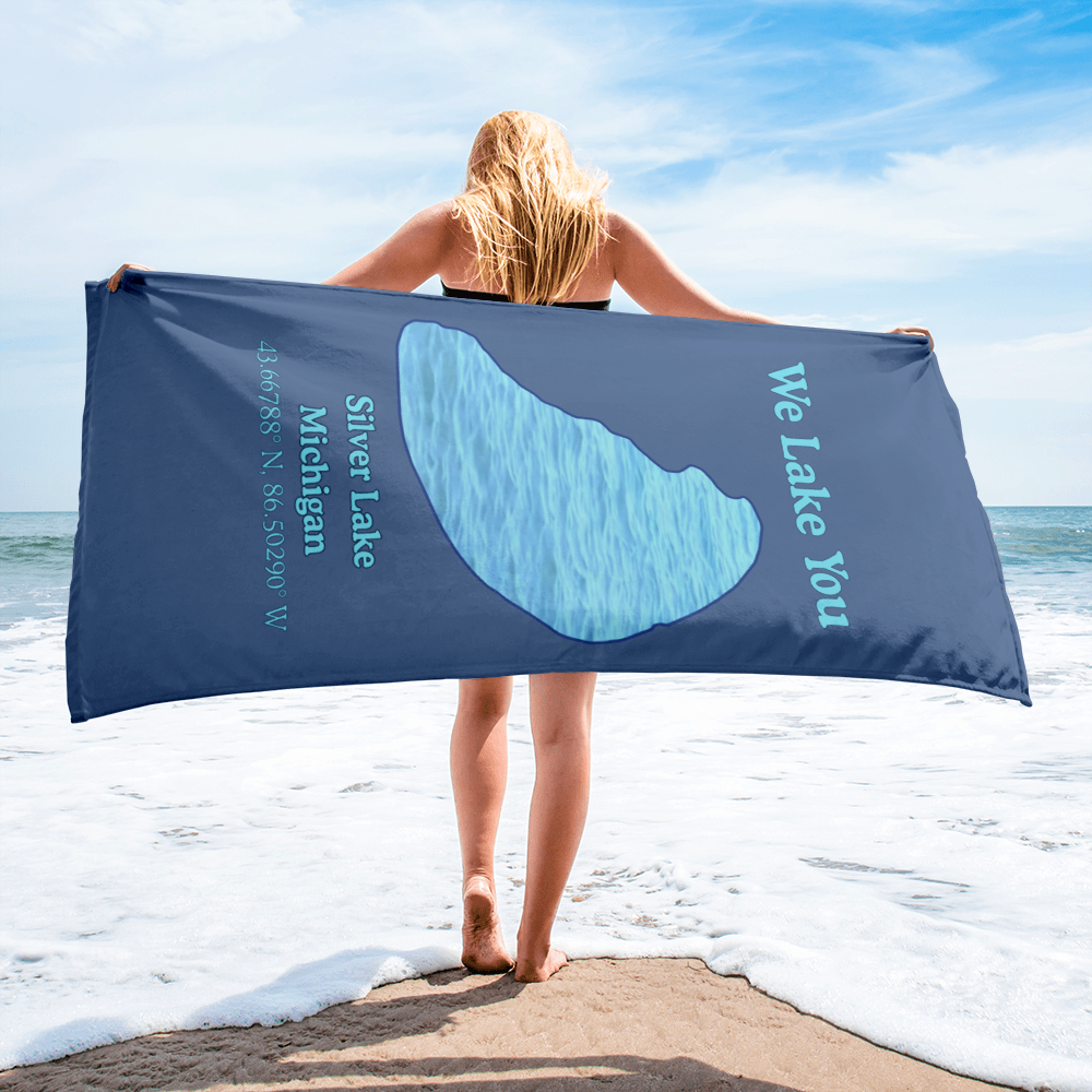 Silver Lake Beach Towel