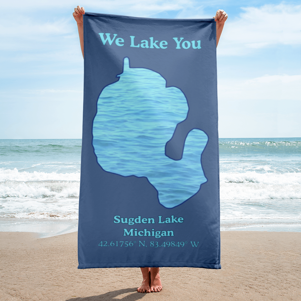 Sugden Lake Beach Towel
