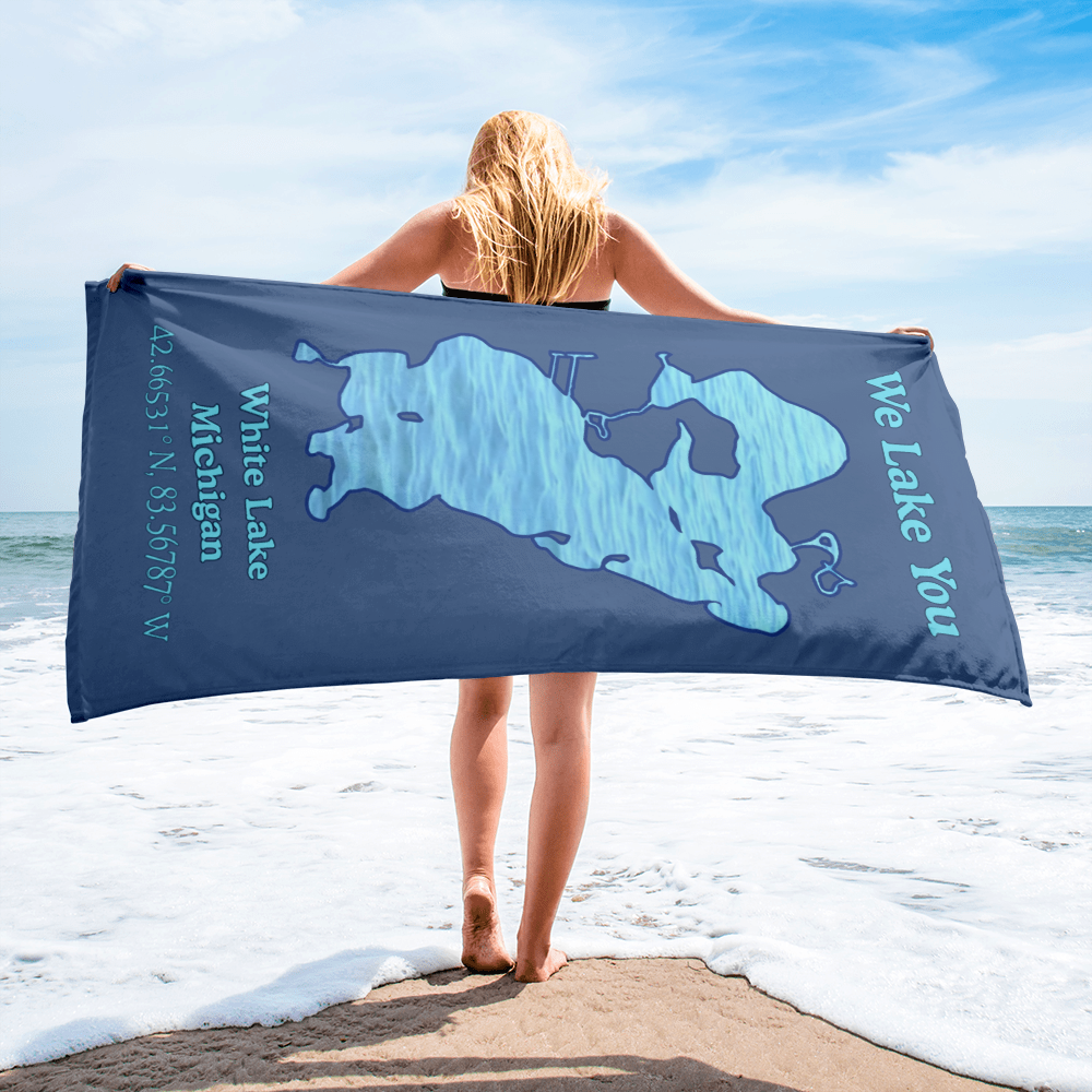 White Lake Beach Towel