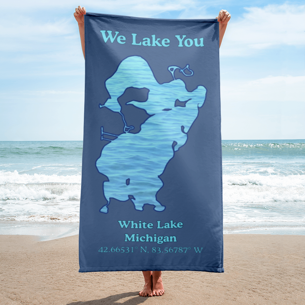 White Lake Beach Towel