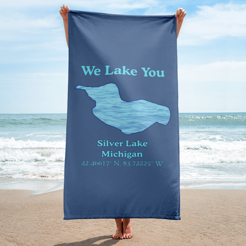 Silver Lake Beach Towel