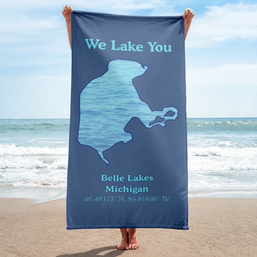 Belle Lakes Beach Towel
