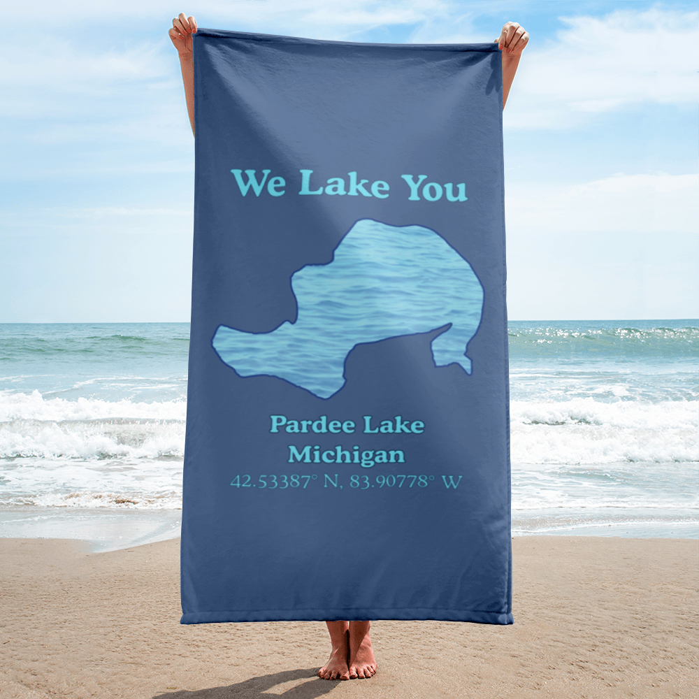 Pardee Lake Beach Towel