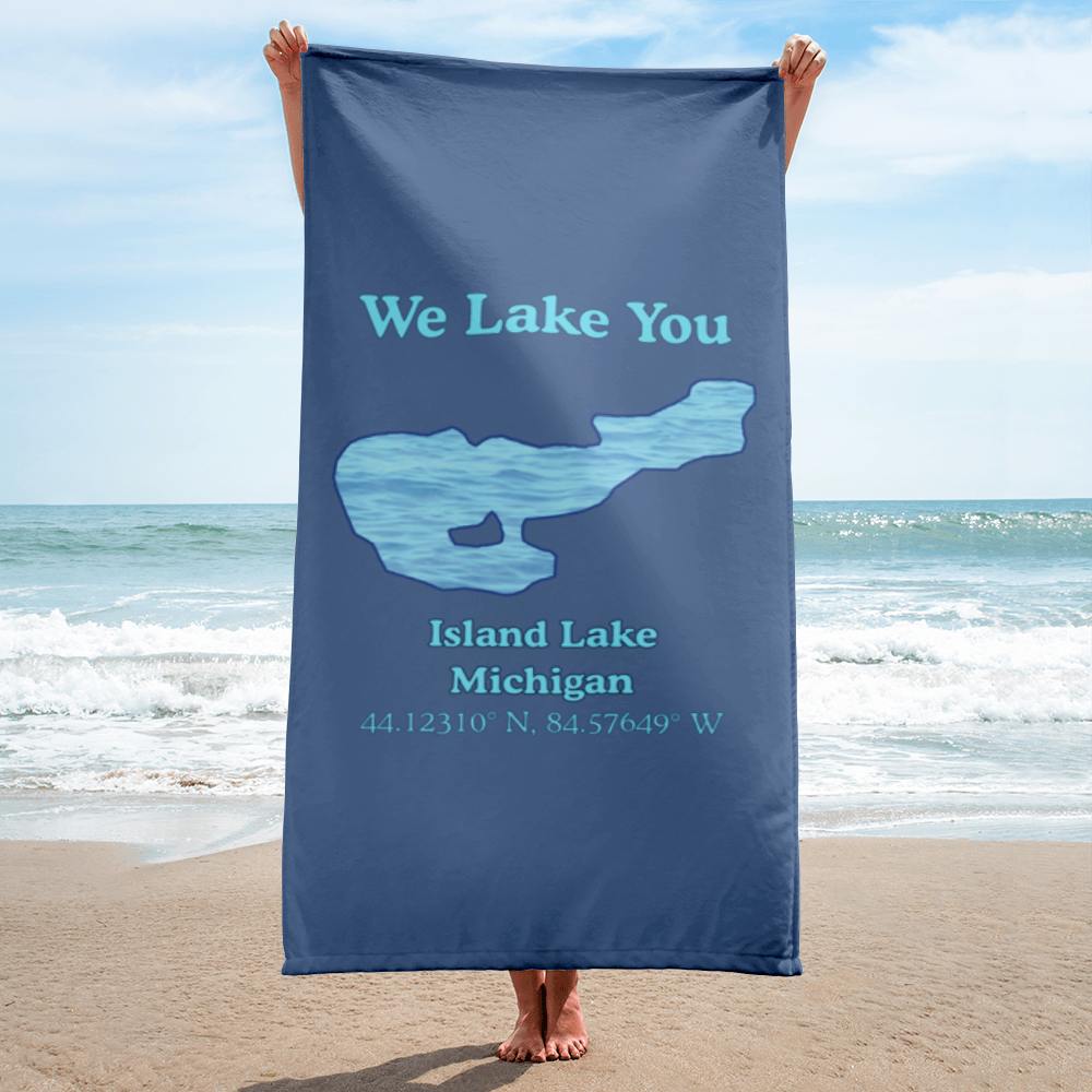 Island Lake Beach Towel