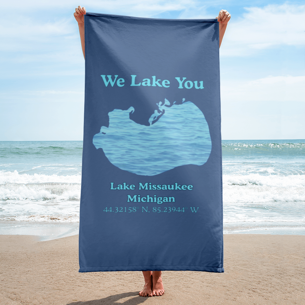 Lake Missaukee Beach Towel