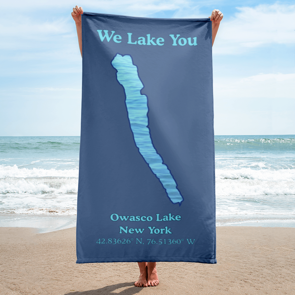 Owasco Lake Beach Towel