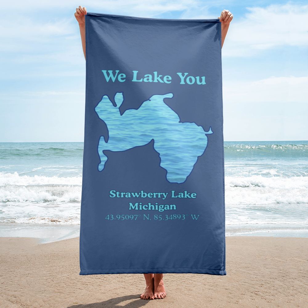 Strawberry Lake Beach Towel