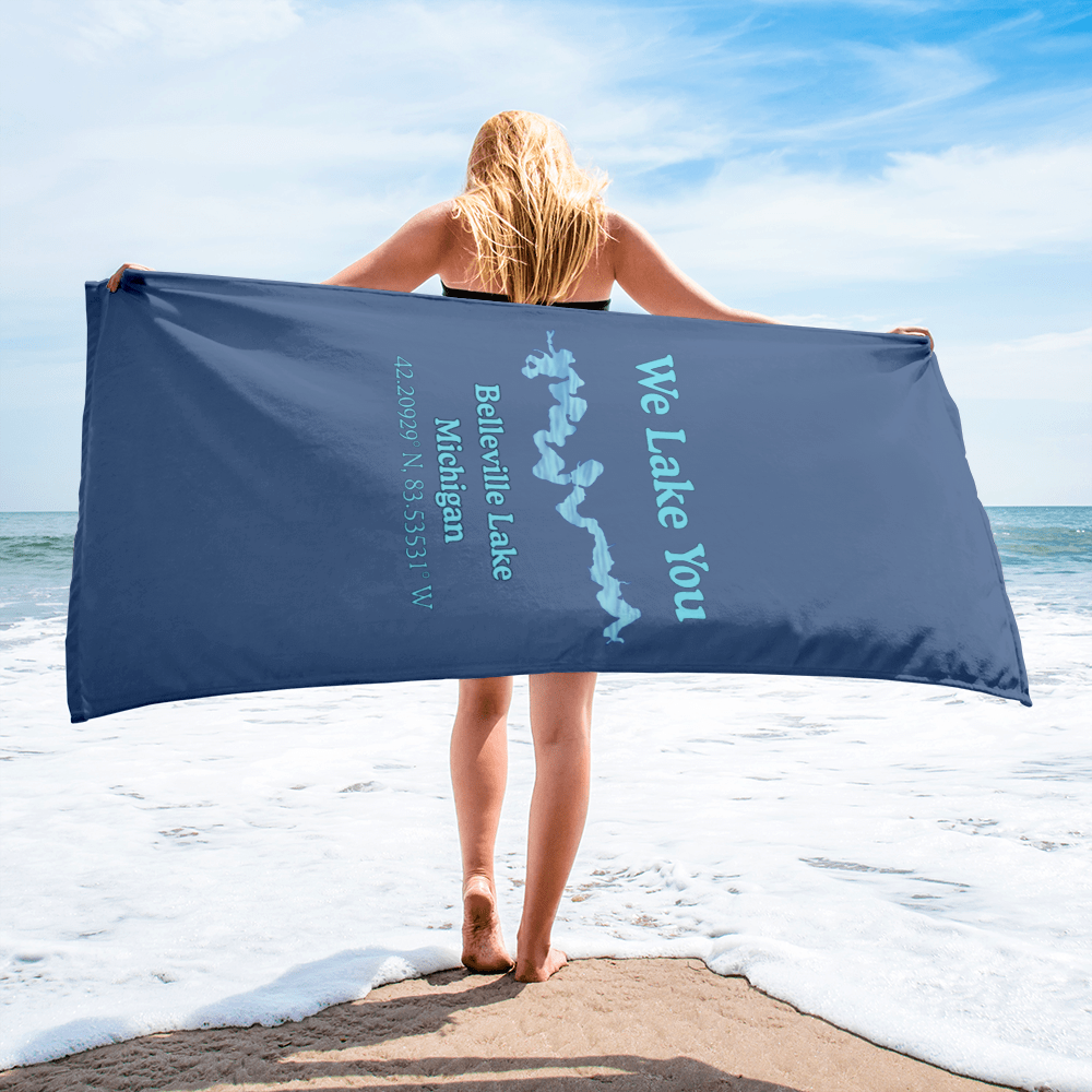 Belleville Lake Beach Towel
