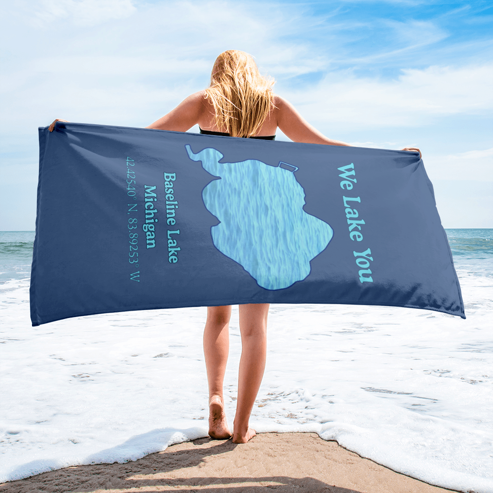 Baseline Lake Beach Towel