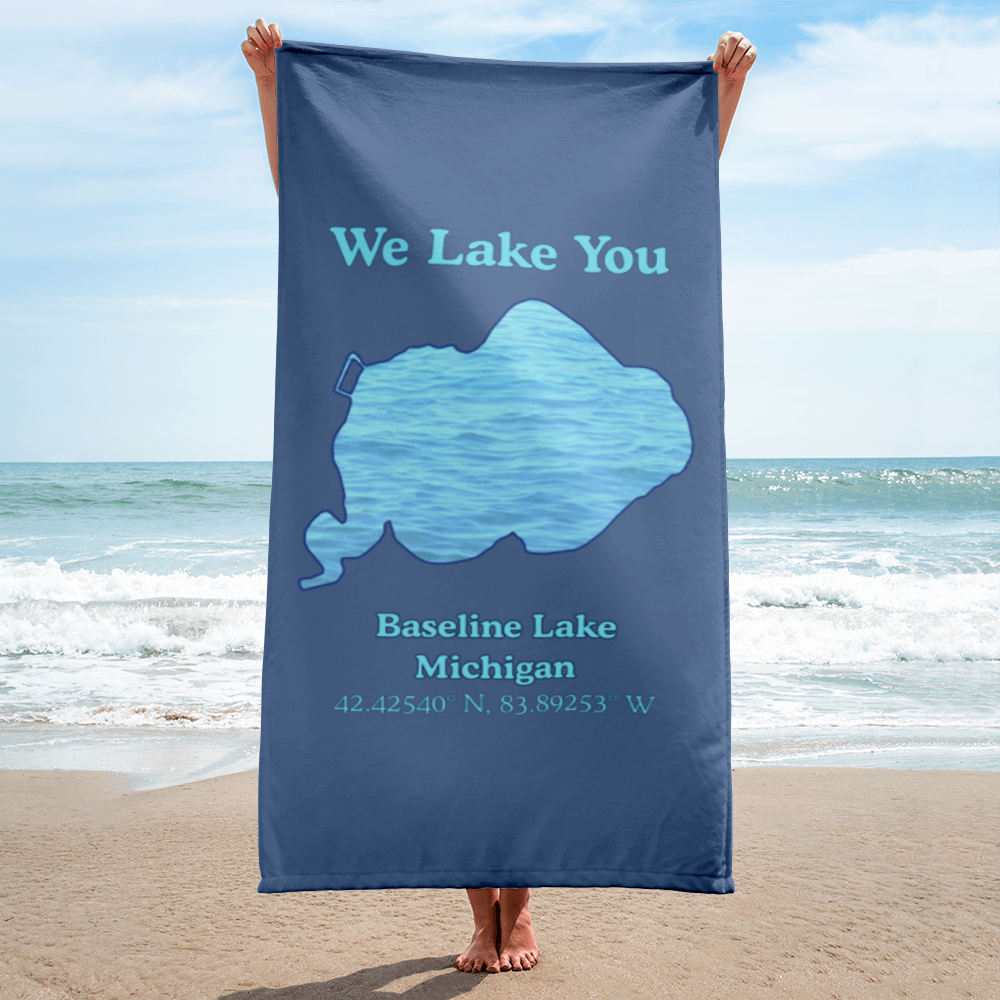 Baseline Lake Beach Towel