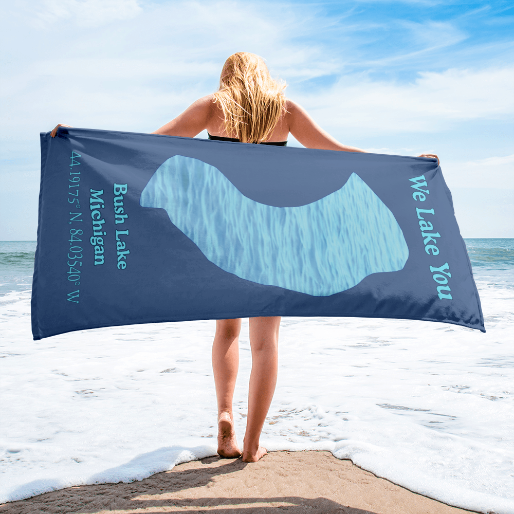 Bush Lake Beach Towel