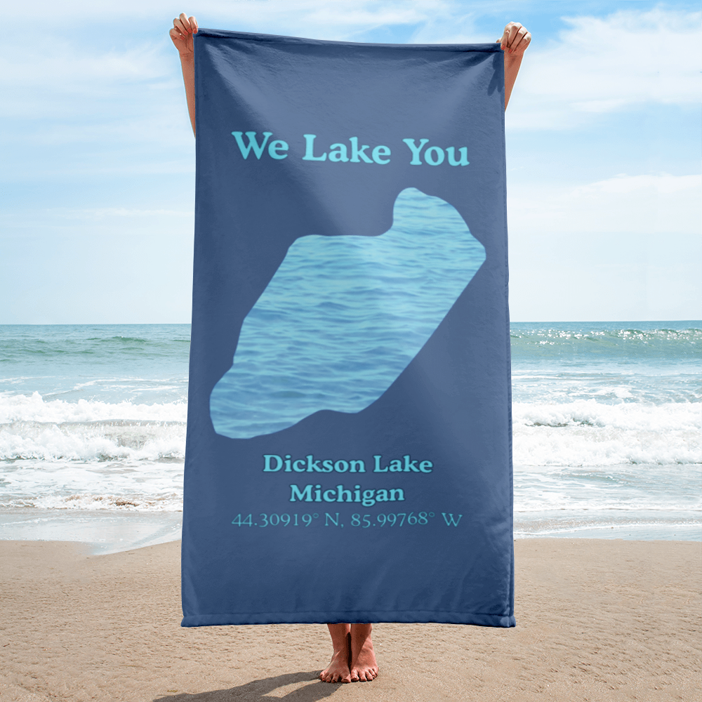 Dickson Lake Beach Towel
