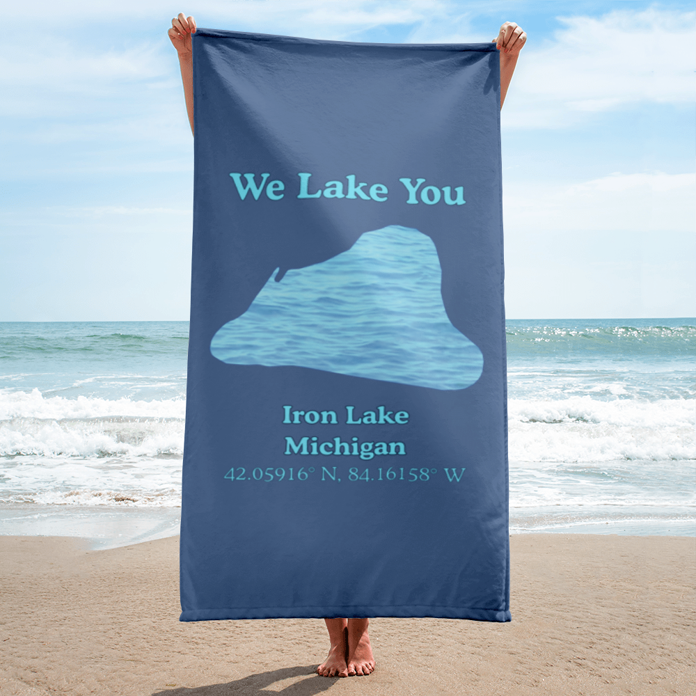 Iron Lake Beach Towel
