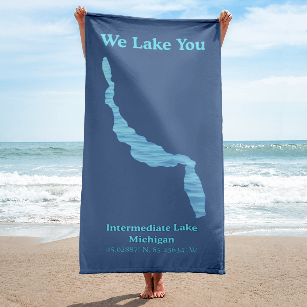 Intermediate Lake Beach Towel