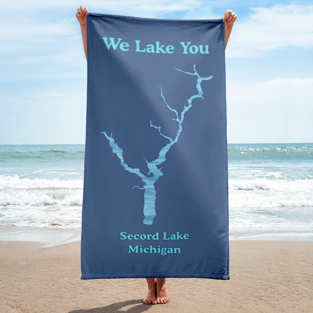Secord Lake Beach Towel