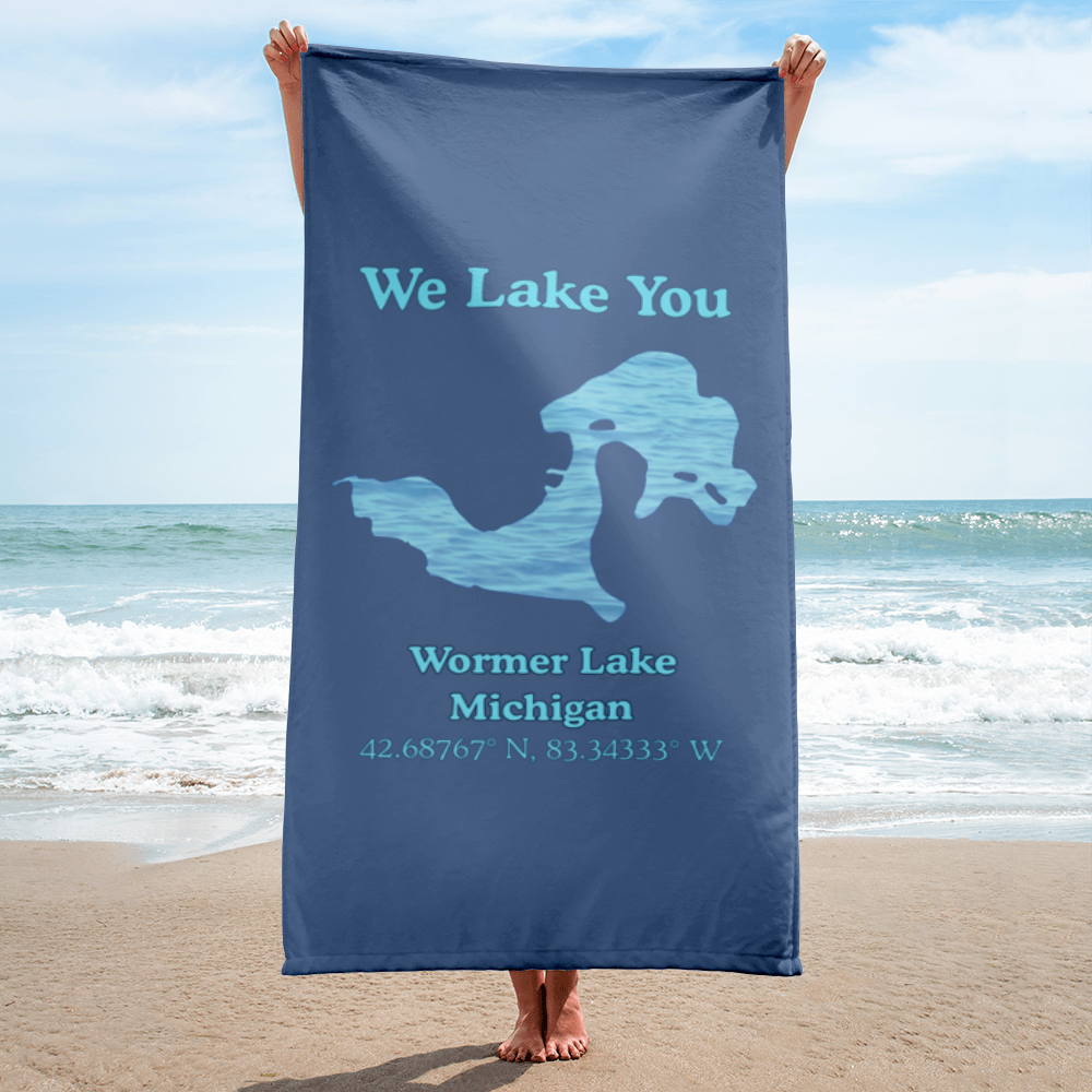 Wormer Lake Beach Towel