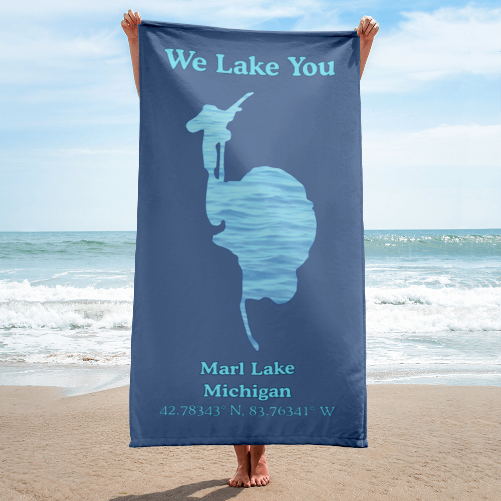 Marl Lake Beach Towel
