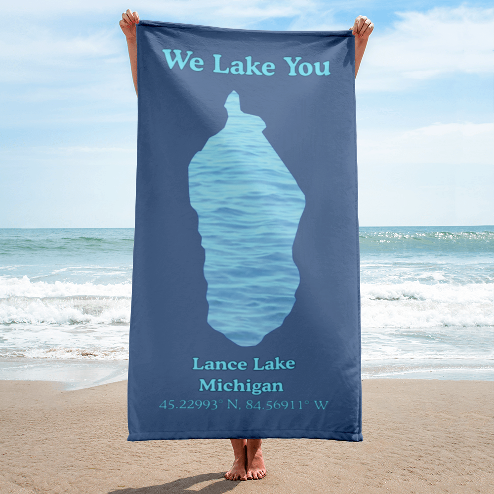 Lance Lake Beach Towel