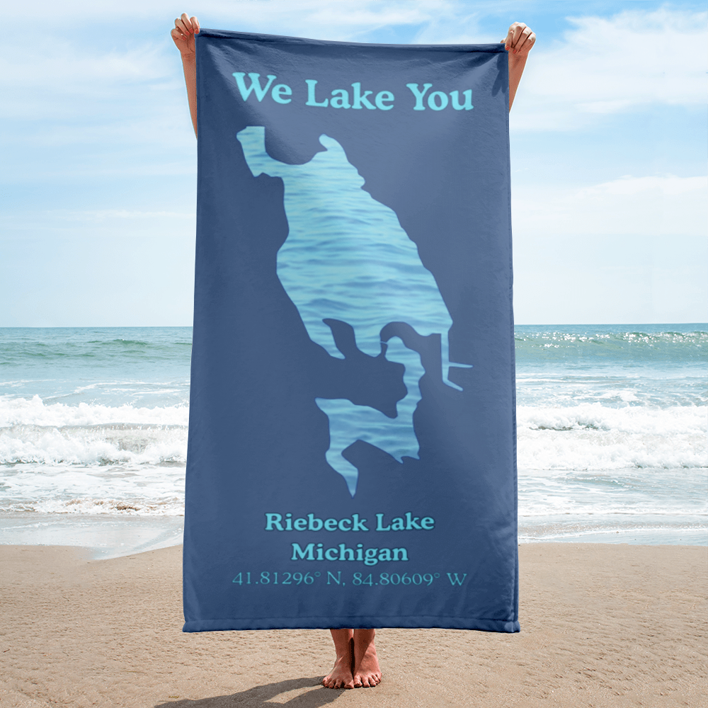 Riebeck Lake Beach Towel