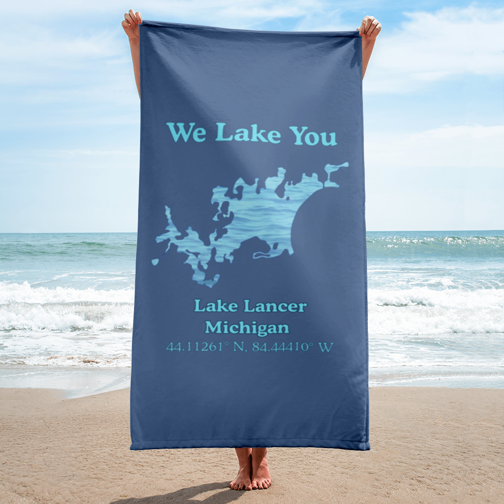 Lake Lancer Beach Towel