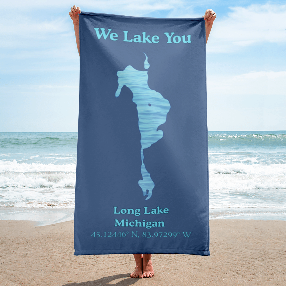 Long Lake Beach Towel