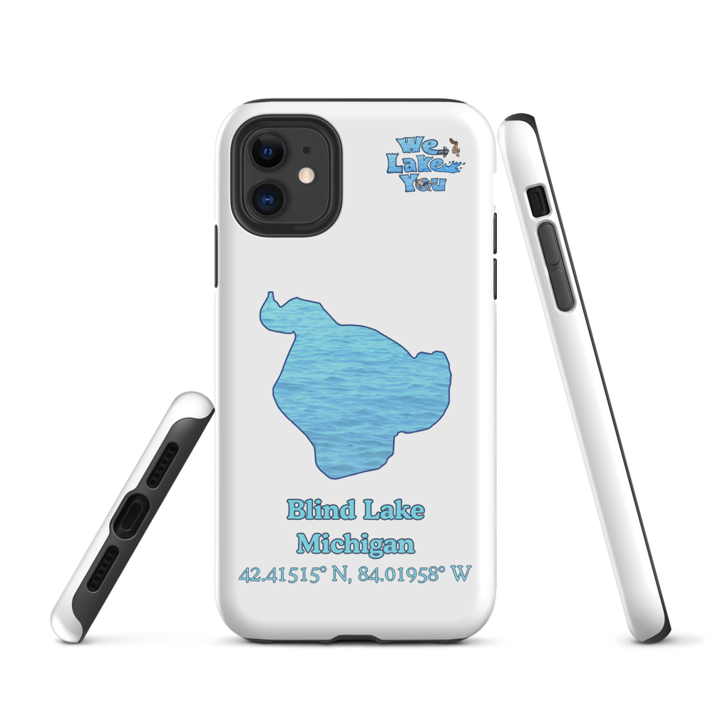 Tough Case for iPhone® 15 and 16 with Blind Lake
