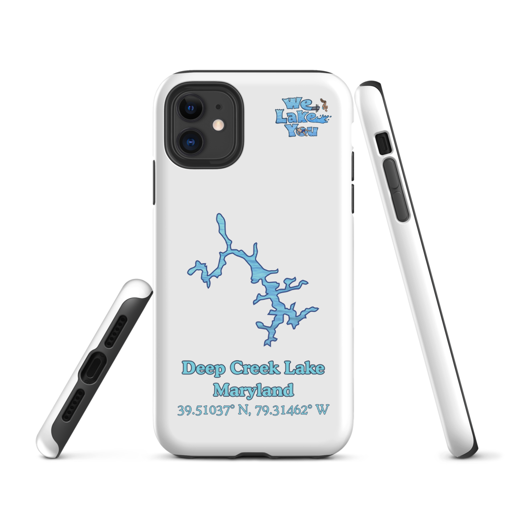 Tough Case for iPhone® 15 and 16 with Deep Creek Lake