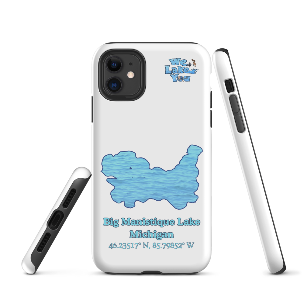 Tough Case for iPhone® 15 and 16 with Big Manistique Lake