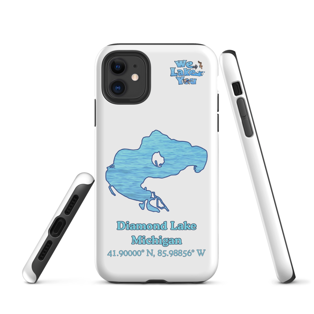 Tough Case for iPhone® 15 and 16 with Diamond Lake