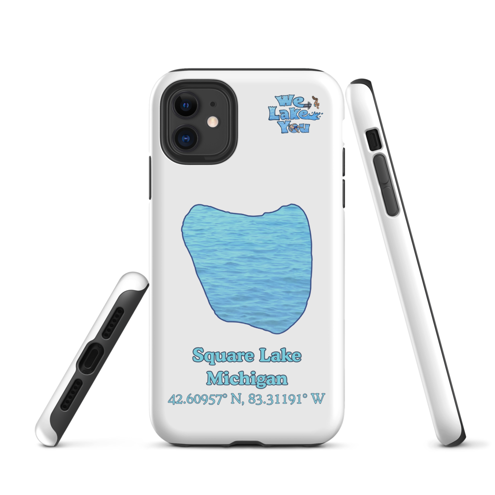 Tough Case for iPhone® 15 and 16 with Square Lake