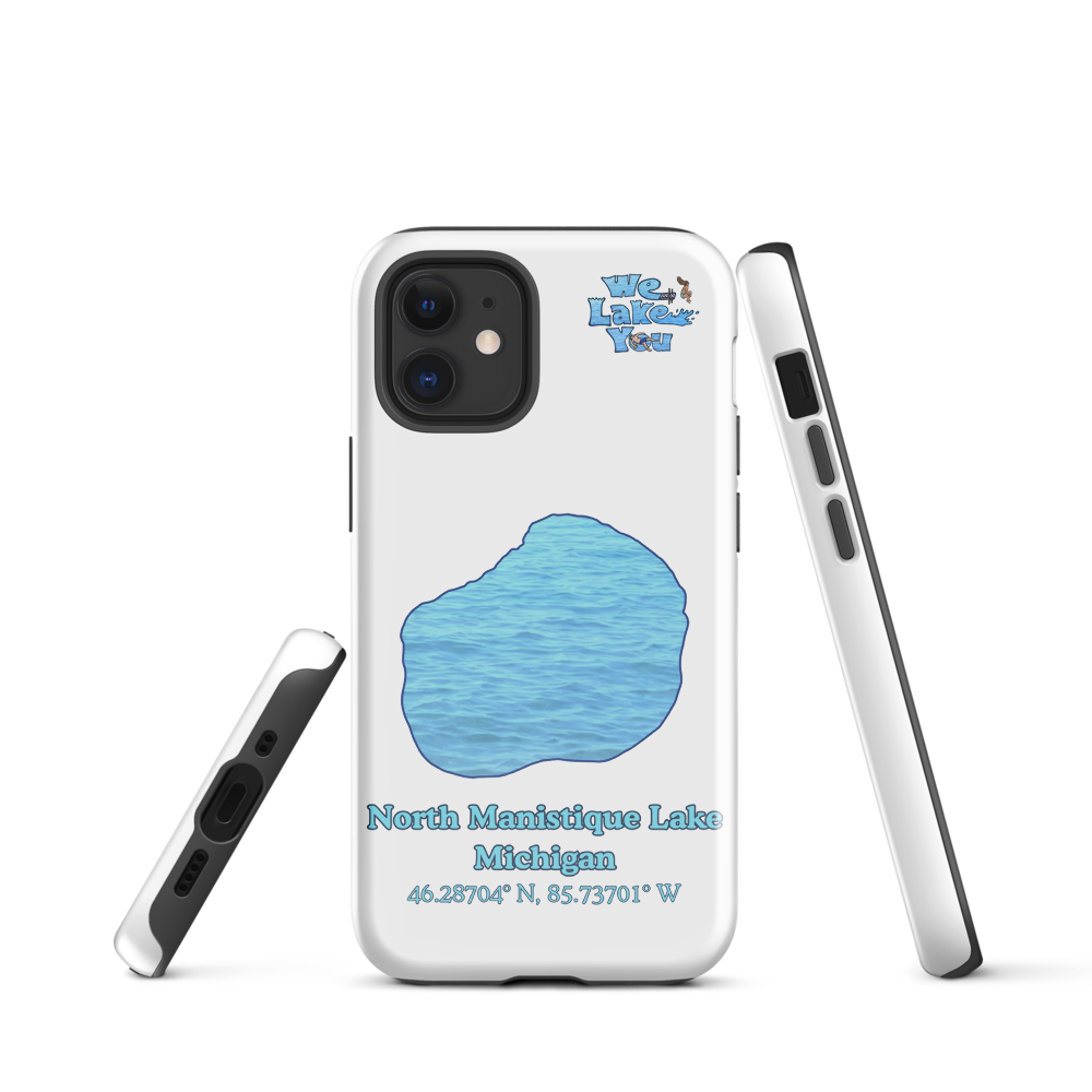 Tough Case for iPhone® 15 and 16 with North Manistique Lake