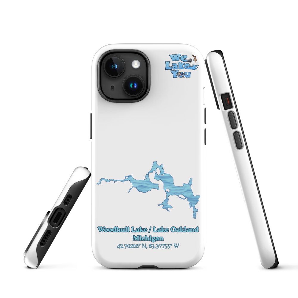 Tough Case for iPhone® 15 and 16 with Woodhull Lake / Lake Oakland