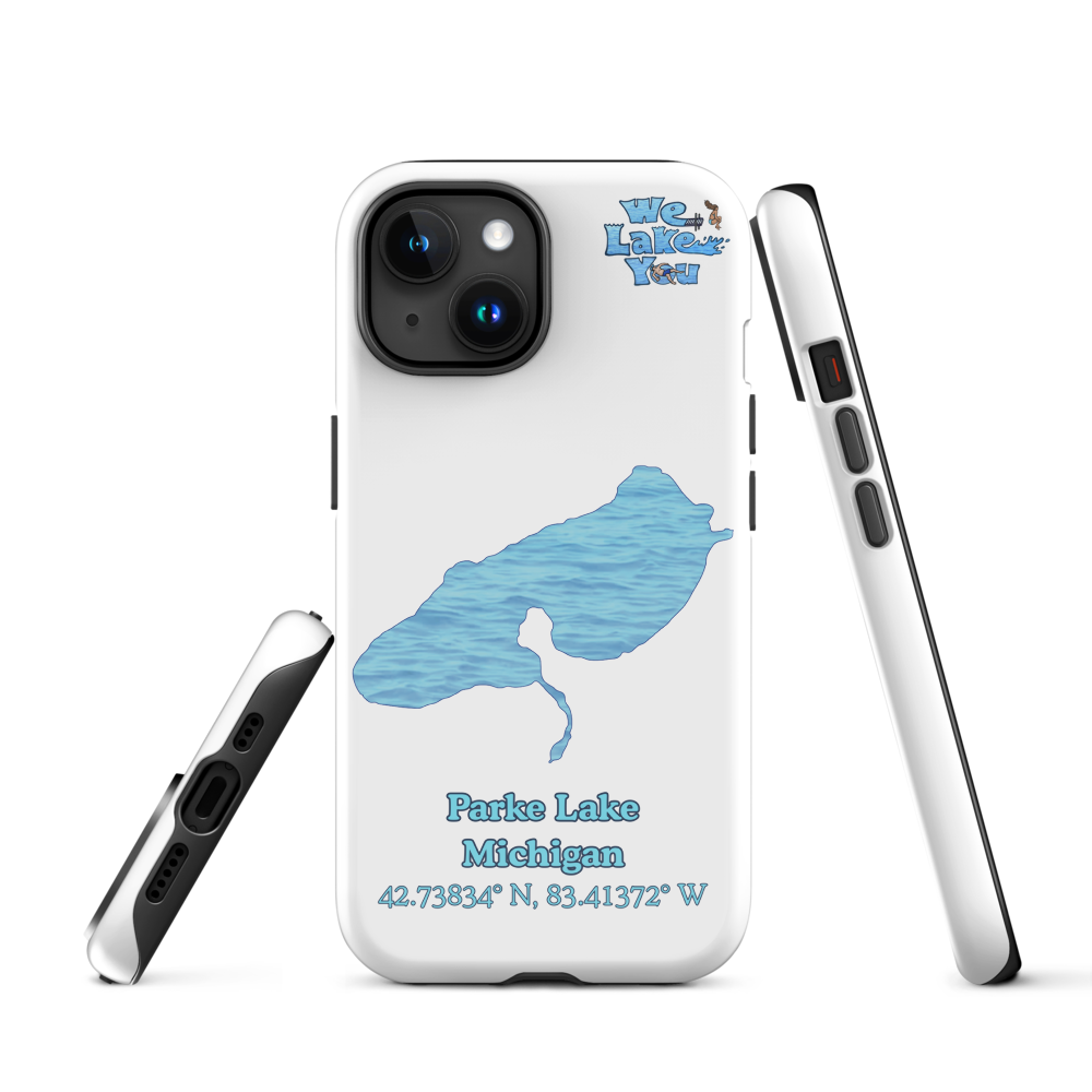Tough Case for iPhone® 15 and 16 with Parke Lake