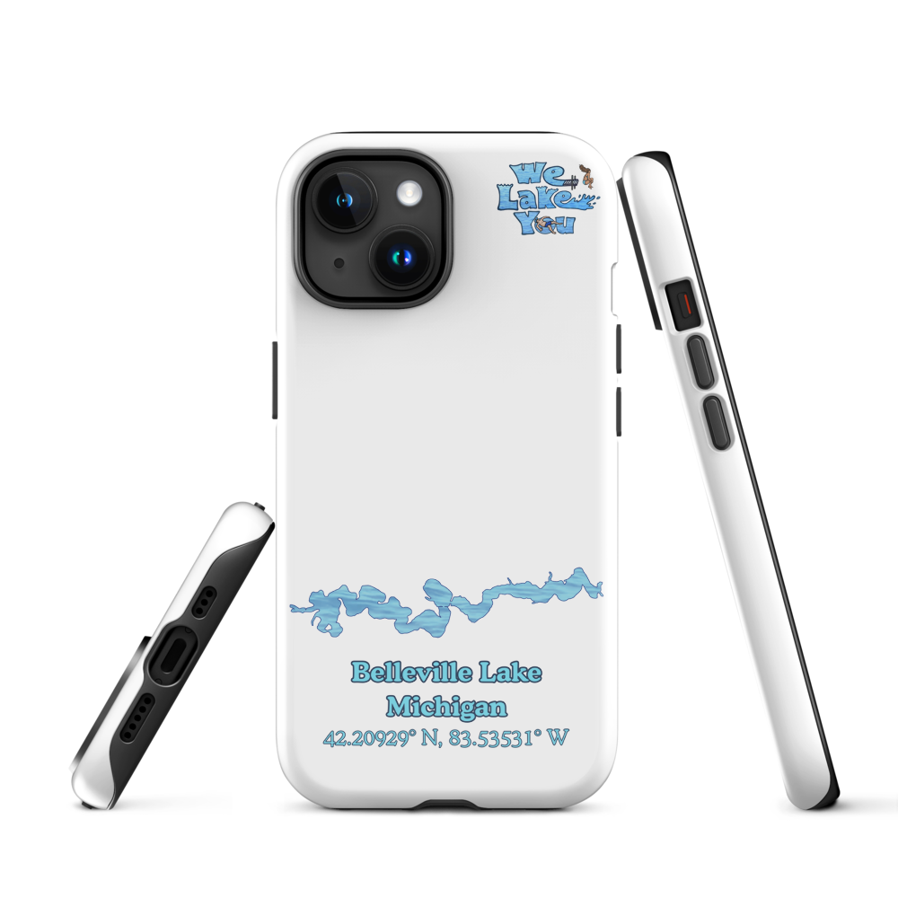 Tough Case for iPhone® 15 and 16 with Belleville Lake