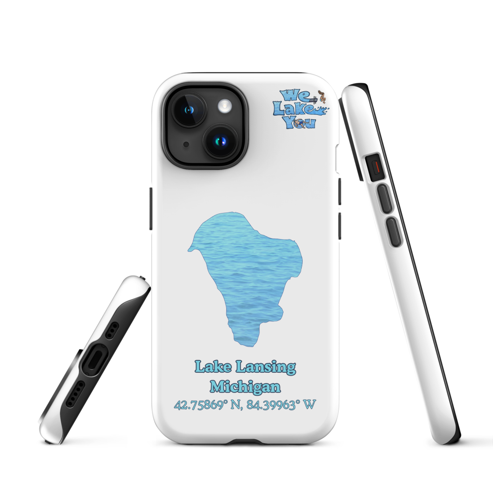 Tough Case for iPhone® 15 and 16 with Lake Lansing