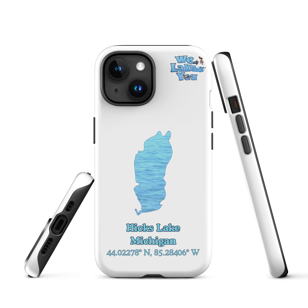 Tough Case for iPhone® 15 and 16 with Hicks Lake