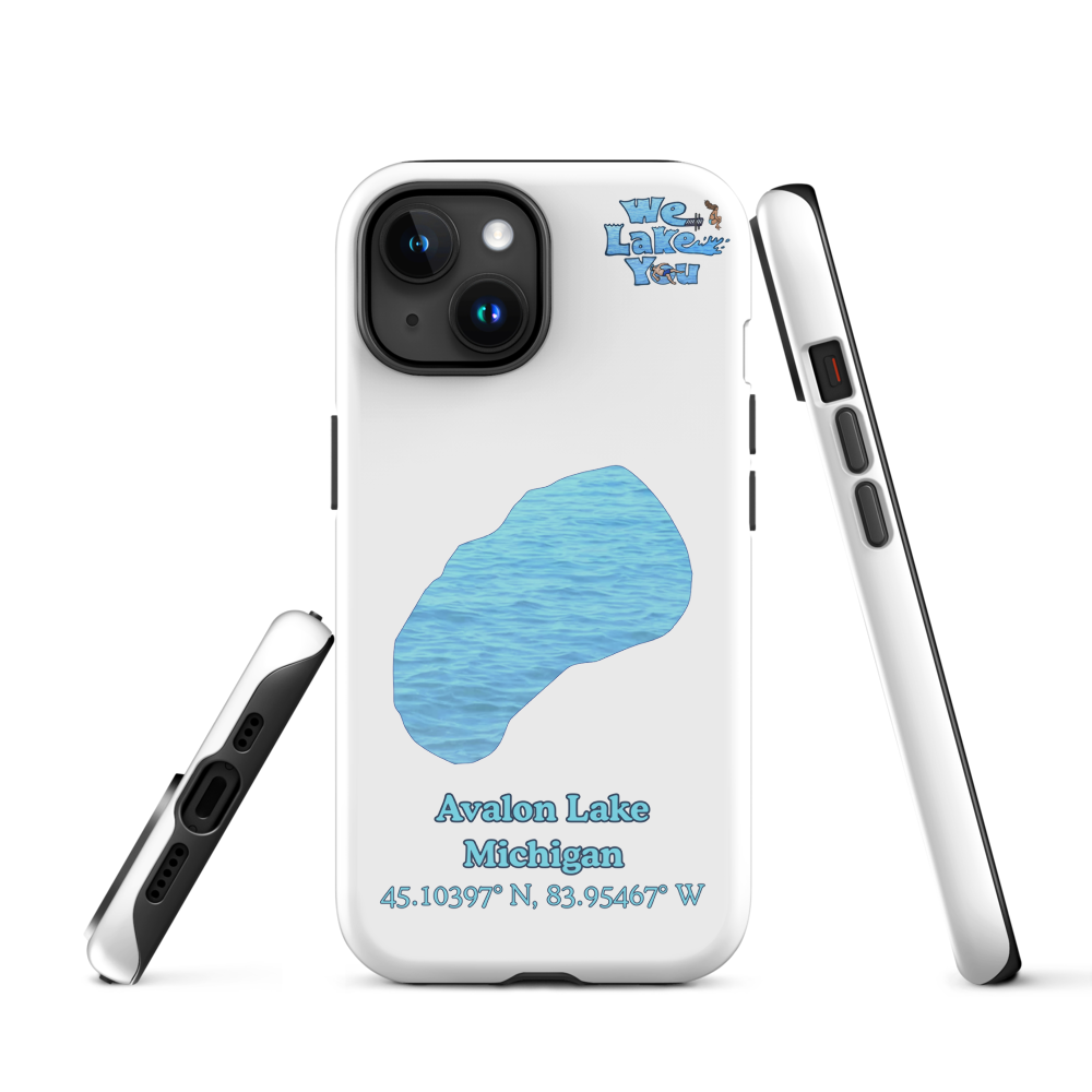 Tough Case for iPhone® 15 and 16 with Avalon Lake
