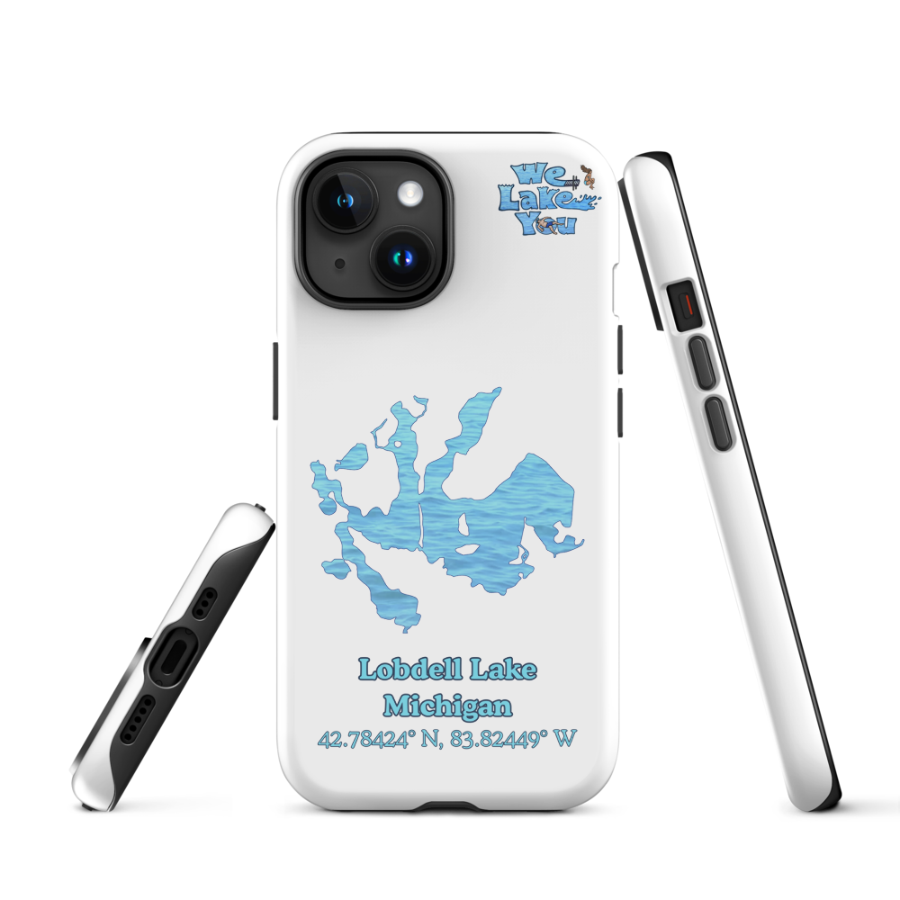 Tough Case for iPhone® 15 and 16 with Lobdell Lake